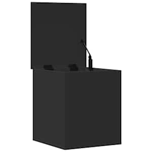 Úložný box černý 40 x 42 x 46 cm kompozitní dřevo - obrázek 7