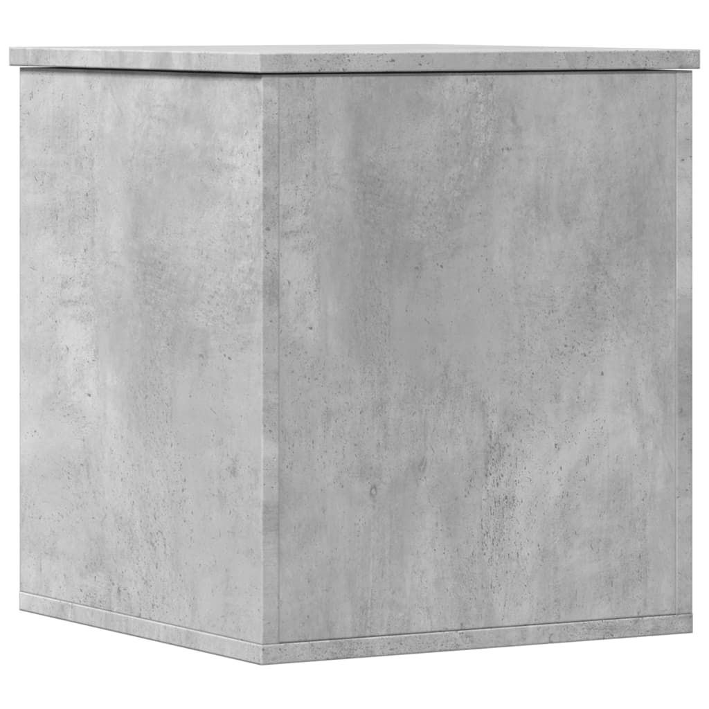 vidaXL Úložný regál betonově šedý 40 x 42 x 46 cm kompozitní dřevo
