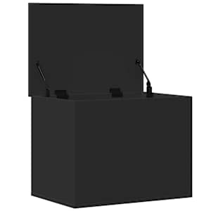 Úložný box černý 60 x 42 x 46 cm kompozitní dřevo - obrázek 7