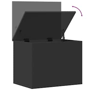 Úložný box černý 60 x 42 x 46 cm kompozitní dřevo - obrázek 8