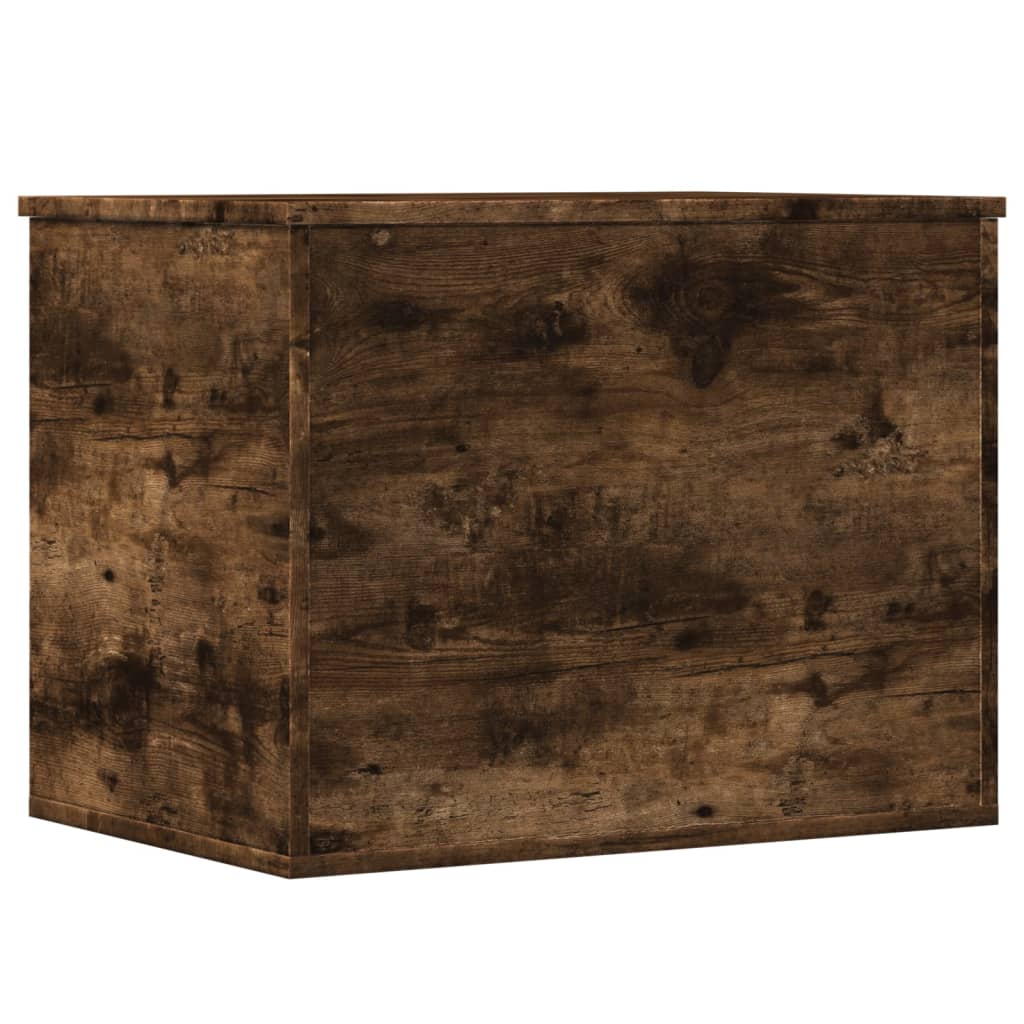 vidaXL Úložný box kouřový dub 60 x 42 x 46 cm kompozitní dřevo