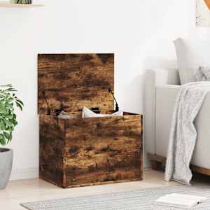 Úložný box kouřový dub 60 x 42 x 46 cm kompozitní dřevo - obrázek 3
