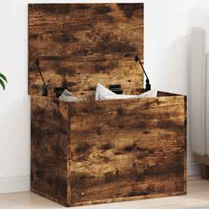 Úložný box kouřový dub 60 x 42 x 46 cm kompozitní dřevo - obrázek 1