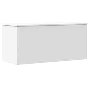 Úložný box bílý 100 x 42 x 46 cm kompozitní dřevo - obrázek 6