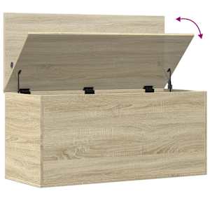 Úložný regál dub sonoma 100 x 42 x 46 cm kompozitní dřevo - obrázek 8