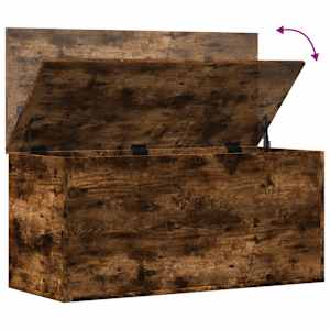 Úložný box kouřový dub 100 x 42 x 46 cm kompozitní dřevo - obrázek 8