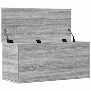 Úložný box šedý sonoma 100 x 42 x 46 cm kompozitní dřevo - obrázek 7