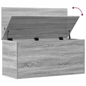 Úložný box šedý sonoma 100 x 42 x 46 cm kompozitní dřevo - obrázek 8