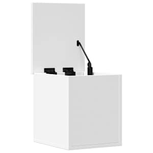 Úložný box bílý 30 x 35 x 35 cm kompozitní dřevo - obrázek 5
