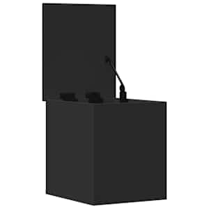 Úložný box černý 30 x 35 x 35 cm kompozitní dřevo - obrázek 7