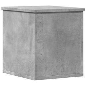 Úložný regál betonově šedý 30 x 35 x 35 cm kompozitní dřevo - obrázek 6