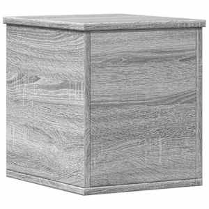 Úložný box šedý sonoma 30 x 35 x 35 cm kompozitní dřevo - obrázek 2