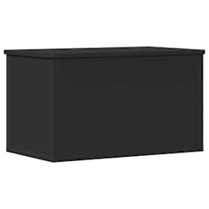 Úložný box černý 60 x 35 x 35 cm kompozitní dřevo - obrázek 2