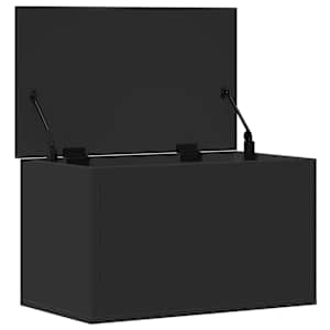 Úložný box černý 60 x 35 x 35 cm kompozitní dřevo - obrázek 7