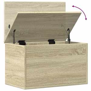 Úložný regál dub sonoma 60 x 35 x 35 cm kompozitní dřevo - obrázek 8