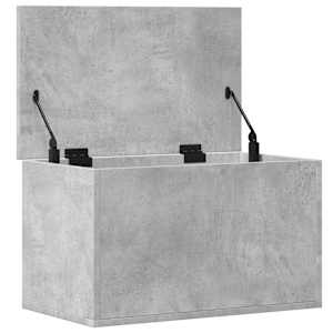 Úložný regál betonově šedý 60 x 35 x 35 cm kompozitní dřevo - obrázek 7