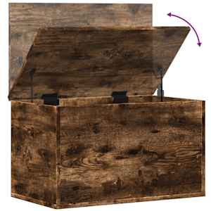 Úložný box kouřový dub 60 x 35 x 35 cm kompozitní dřevo - obrázek 8