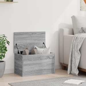 Úložný box šedý sonoma 60 x 35 x 35 cm kompozitní dřevo - obrázek 3