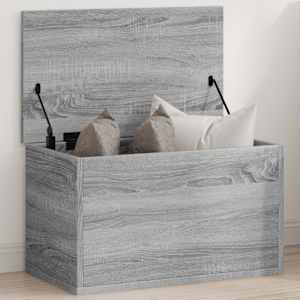 Úložný box šedý sonoma 60 x 35 x 35 cm kompozitní dřevo - obrázek 1
