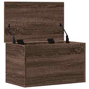 Úložný box hnědý dub 60 x 35 x 35 cm kompozitní dřevo - obrázek 7