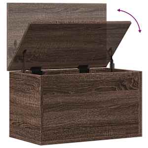 Úložný box hnědý dub 60 x 35 x 35 cm kompozitní dřevo - obrázek 8