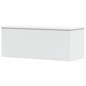 Úložný box bílý 90 x 35 x 35 cm kompozitní dřevo - obrázek 2