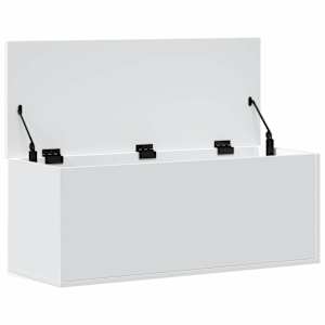 Úložný box bílý 90 x 35 x 35 cm kompozitní dřevo - obrázek 7