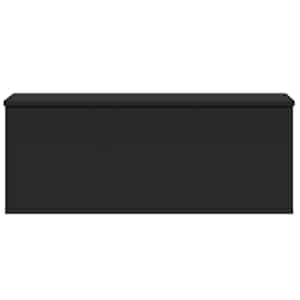 Úložný box černý 90 x 35 x 35 cm kompozitní dřevo - obrázek 4