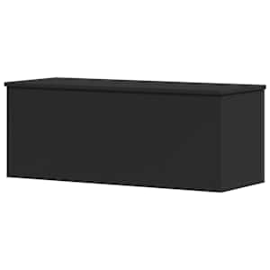 Úložný box černý 90 x 35 x 35 cm kompozitní dřevo - obrázek 6