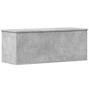 Úložný regál betonově šedý 90 x 35 x 35 cm kompozitní dřevo - obrázek 2