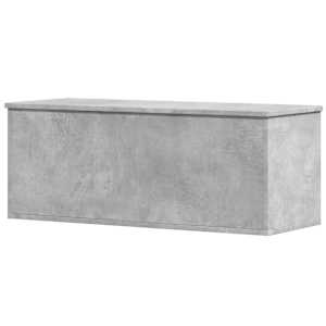 Úložný regál betonově šedý 90 x 35 x 35 cm kompozitní dřevo - obrázek 6