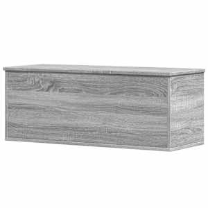Úložný box šedý sonoma 90 x 35 x 35 cm kompozitní dřevo - obrázek 6