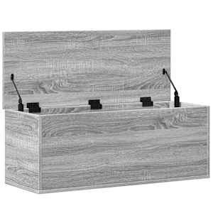 Úložný box šedý sonoma 90 x 35 x 35 cm kompozitní dřevo - obrázek 7