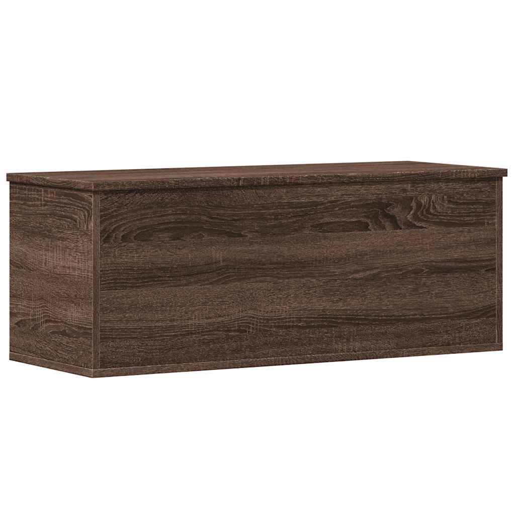 vidaXL Úložný box hnědý dub 90 x 35 x 35 cm kompozitní dřevo