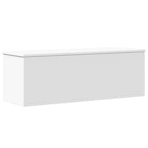 Úložný box bílý 102 x 35 x 35 cm kompozitní dřevo - obrázek 6