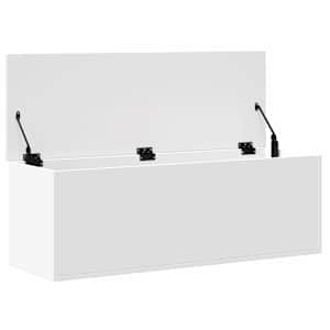 Úložný box bílý 102 x 35 x 35 cm kompozitní dřevo - obrázek 7