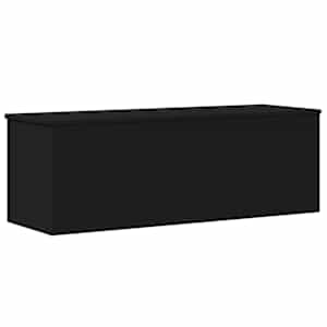 Úložný box černý 102 x 35 x 35 cm kompozitní dřevo - obrázek 6