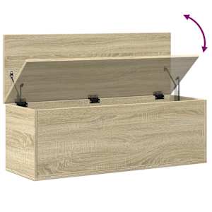 Úložný regál dub sonoma 102 x 35 x 35 cm kompozitní dřevo - obrázek 8