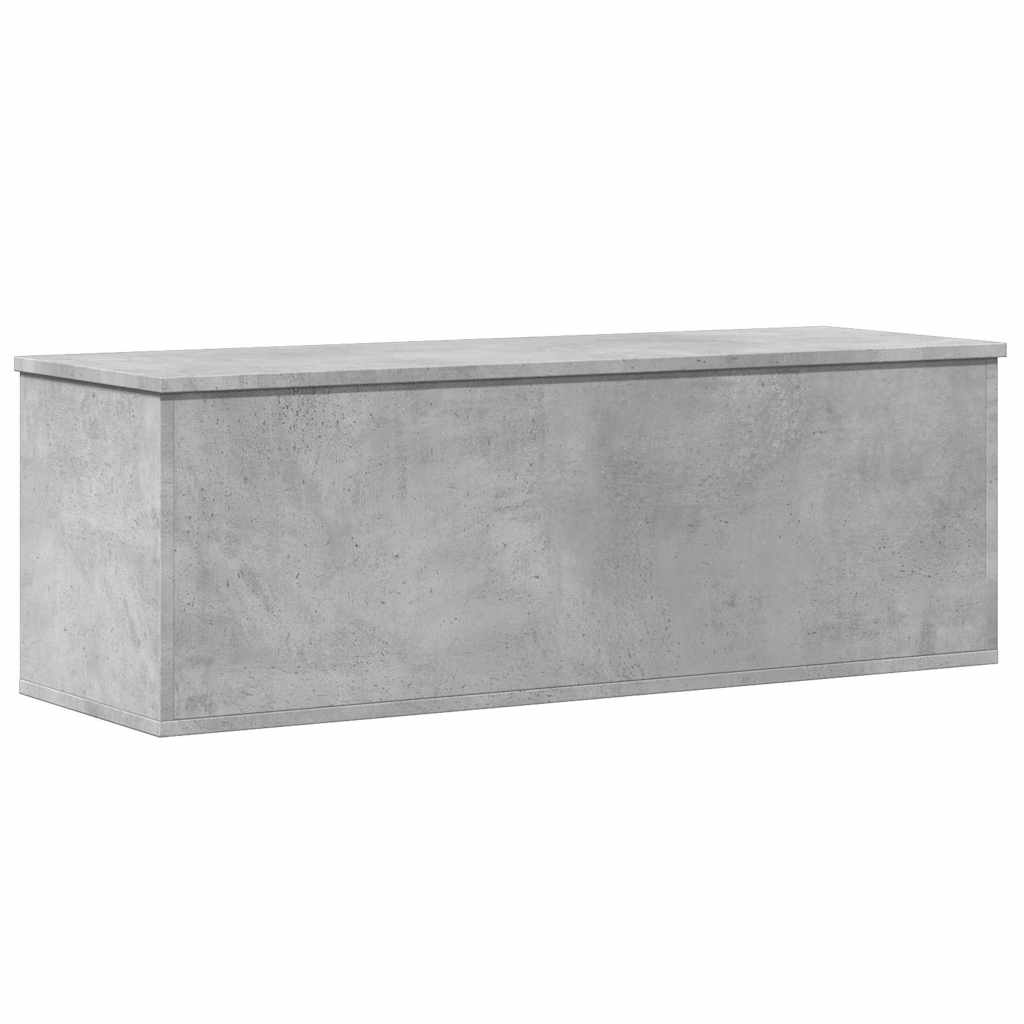 vidaXL Úložný regál betonově šedý 102 x 35 x 35 cm kompozitní dřevo
