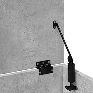 Úložný regál betonově šedý 102 x 35 x 35 cm kompozitní dřevo - obrázek 9