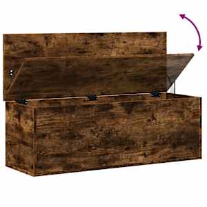 Úložný box kouřový dub 102 x 35 x 35 cm kompozitní dřevo - obrázek 8