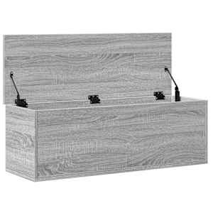 Úložný box šedý sonoma 102 x 35 x 35 cm kompozitní dřevo - obrázek 7
