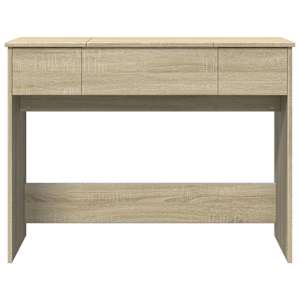 Toaletní stolek se zrcadlem dub sonoma 100 x 45 x 76 cm - obrázek 5