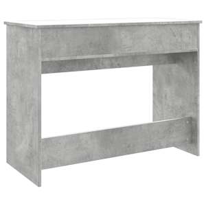 Toaletní stolek se zrcadlem betonově šedý 100 x 45 x 76 cm - obrázek 7
