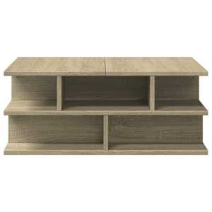 Konferenční stolek dub sonoma 70 x 70 x 29 cm kompozitní dřevo - obrázek 6