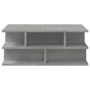 Konferenční stolek betonově šedý 70x70x29 cm kompozitní dřevo - obrázek 6