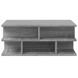 Konferenční stolek šedý sonoma 70 x 70 x 29 cm kompozitní dřevo - obrázek 5