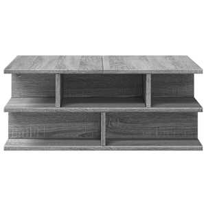 Konferenční stolek šedý sonoma 70 x 70 x 29 cm kompozitní dřevo - obrázek 6