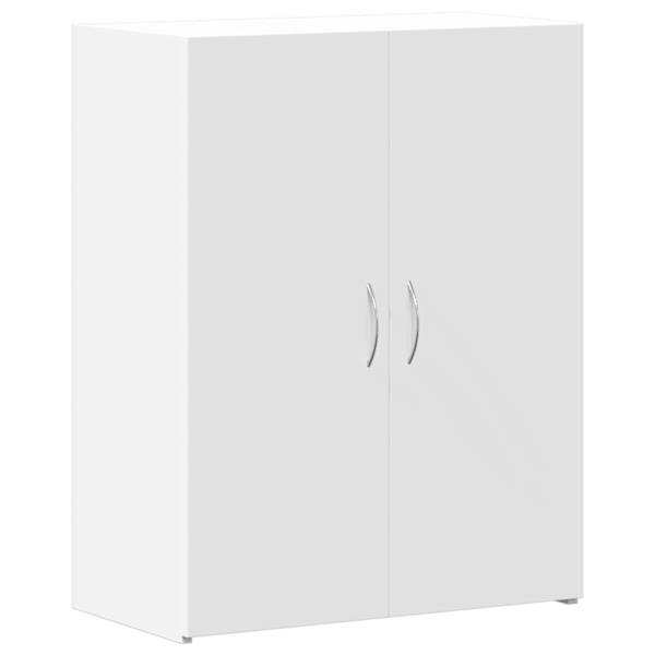 vidaXL dokumendikapp, valge, 60 x 32 x 77,5 cm, tehispuit
