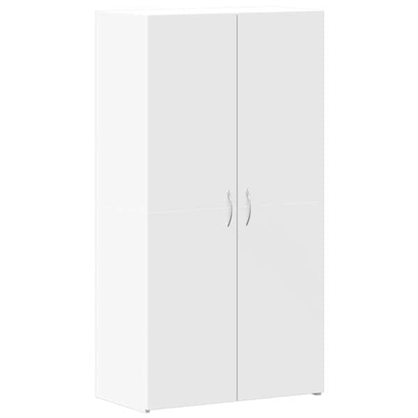 vidaXL dokumendikapp, valge, 60x32x115 cm, tehispuit